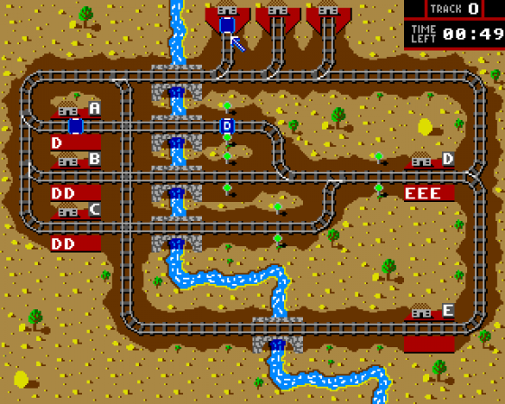 Trains Screenshot 15 (Amiga 500)