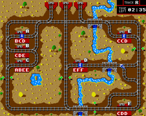 Trains Screenshot 18 (Amiga 500)