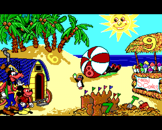 Mickey's Runaway Zoo Screenshot 5 (Amiga 500)