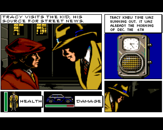 Dick Tracy: The Crime Solving Adventure Screenshot 10 (Amiga 500)