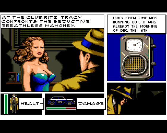 Dick Tracy: The Crime Solving Adventure Screenshot 12 (Amiga 500)