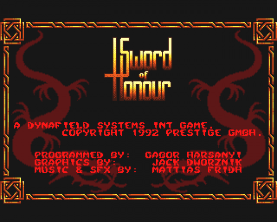 Sword Of Honour Screenshot 10 (Amiga 500)