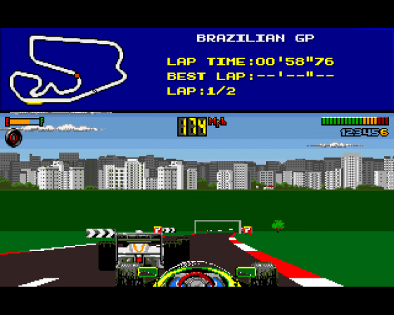 F1 Formula 1 World Championship Screenshot 6 (Amiga 500)