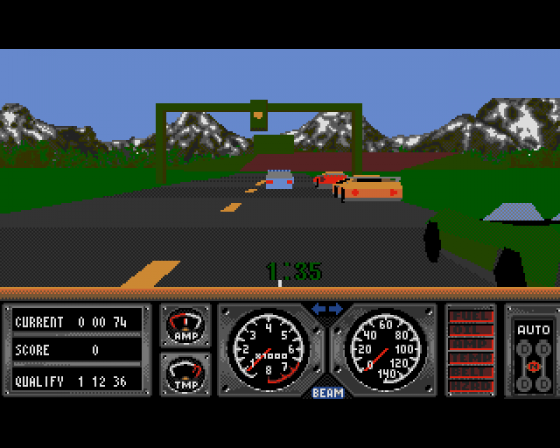 Race Drivin' Screenshot 20 (Amiga 500)