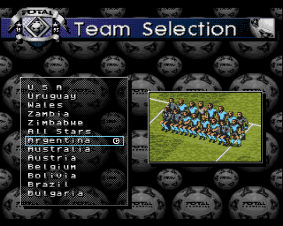 Total Football Screenshot 6 (Amiga 500)