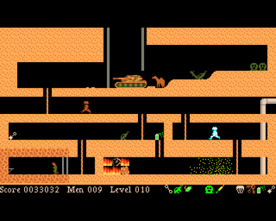 The Saddam Hussein Game Screenshot 6 (Amiga 500)