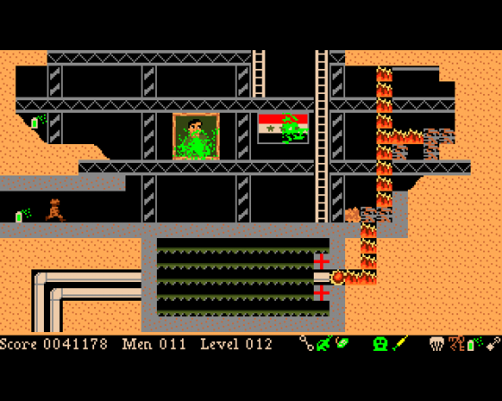 The Saddam Hussein Game Screenshot 8 (Amiga 500)