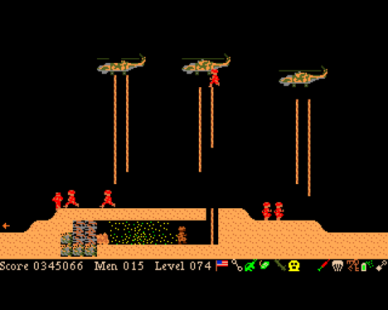 The Saddam Hussein Game Screenshot 25 (Amiga 500)