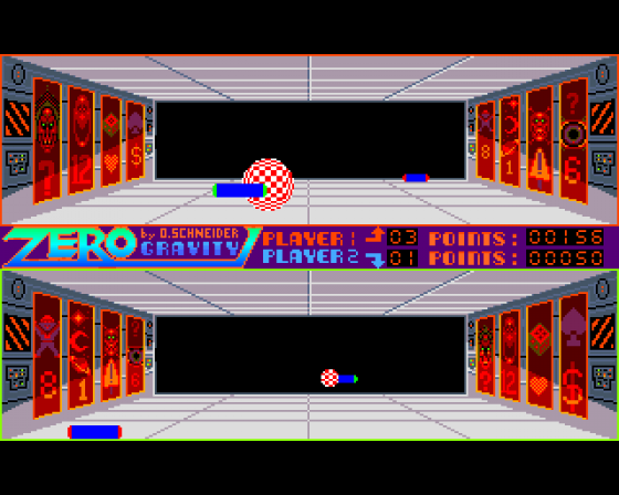 Zero Gravity Screenshot 1 (Amiga 500)