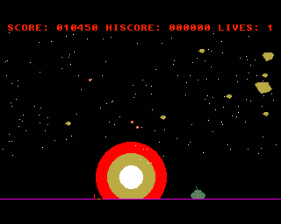 Meteor Defender Screenshot 5 (Amiga 500)