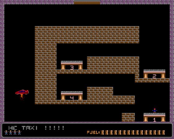 Space Taxi Screenshot 5 (Amiga 500)