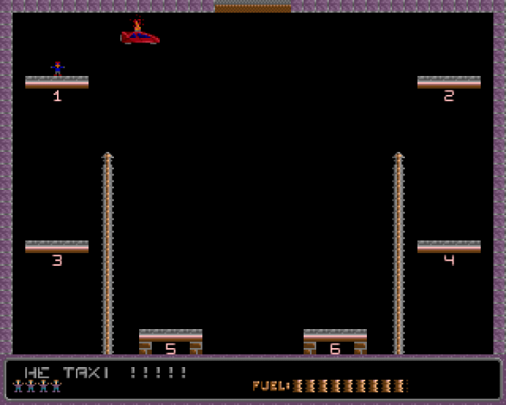 Space Taxi Screenshot 7 (Amiga 500)