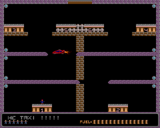 Space Taxi Screenshot 8 (Amiga 500)