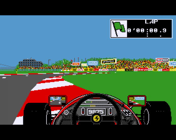 Ferrari Formula One Screenshot 6 (Amiga 500)