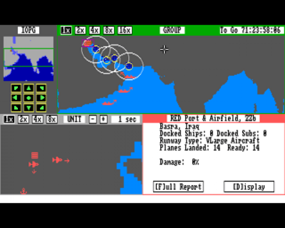 Harpoon Battleset 4: The Indian Ocean Screenshot 6 (Amiga 500)