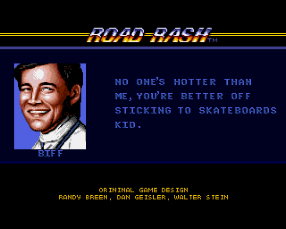 Road Rash Screenshot 11 (Amiga 500)