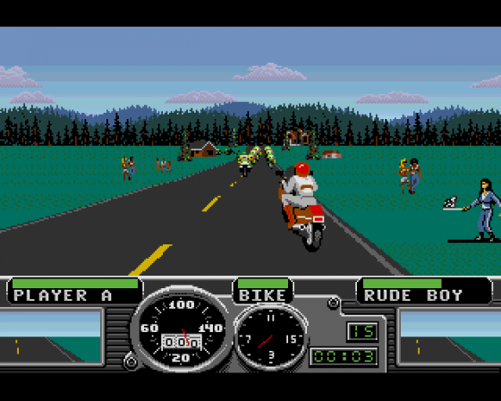 Road Rash Screenshot 12 (Amiga 500)