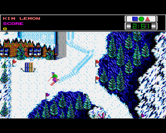 Ski Or Die Screenshot 5 (Amiga 500)