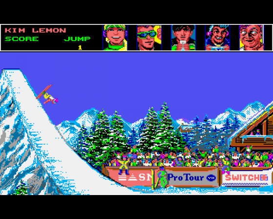 Ski Or Die Screenshot 7 (Amiga 500)