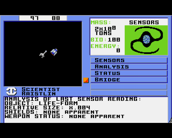 Star Flight Screenshot 10 (Amiga 500)