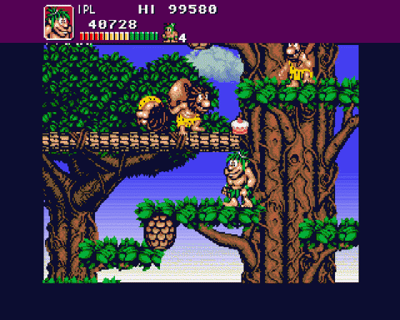 Joe And Mac: Championship Ninja Screenshot 15 (Amiga 500)