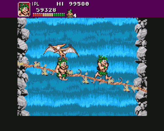 Joe And Mac: Championship Ninja Screenshot 23 (Amiga 500)