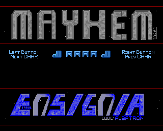 Mayhem (Ensignia)