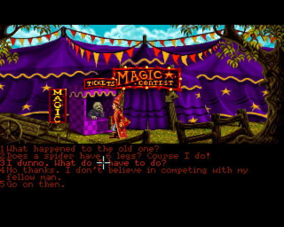 Simon the Sorcerer II: the Lion, the Wizard and the Wardrobe Screenshot 11 (Amiga 500)