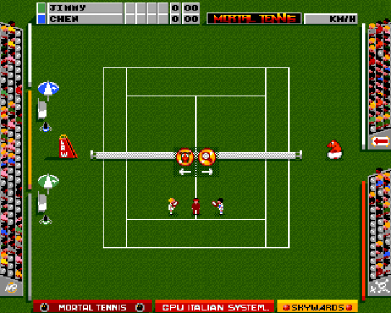 Mikro Mortal Tennis Screenshot 24 (Amiga 500)