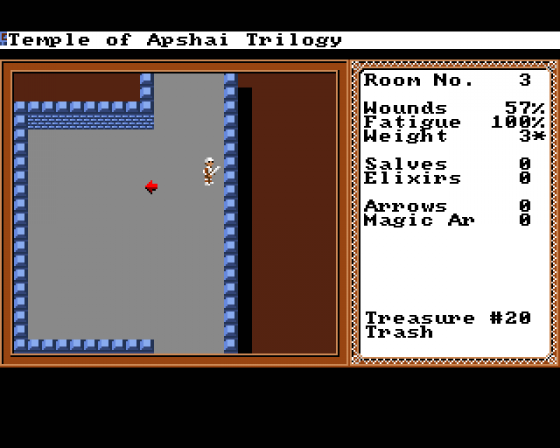 Temple of Apshai Trilogy Screenshot 5 (Amiga 500)