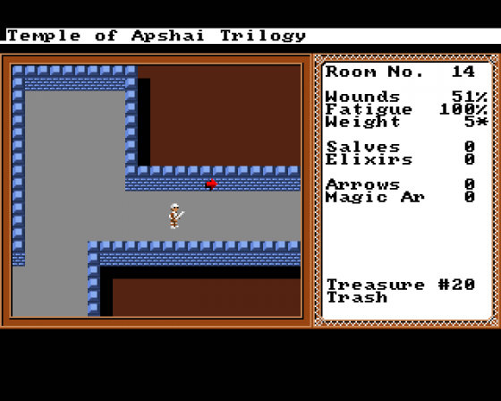 Temple of Apshai Trilogy Screenshot 8 (Amiga 500)