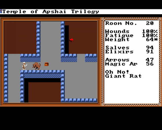 Temple of Apshai Trilogy Screenshot 17 (Amiga 500)