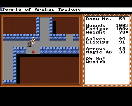 Temple of Apshai Trilogy Screenshot 18 (Amiga 500)