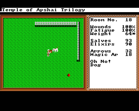 Temple of Apshai Trilogy Screenshot 26 (Amiga 500)