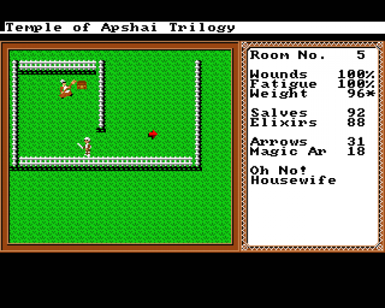 Temple of Apshai Trilogy Screenshot 31 (Amiga 500)