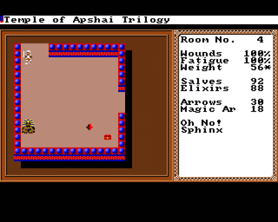 Temple of Apshai Trilogy Screenshot 33 (Amiga 500)