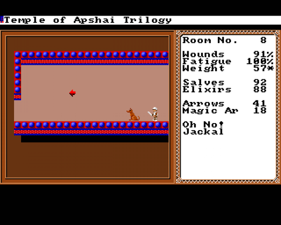 Temple of Apshai Trilogy Screenshot 34 (Amiga 500)