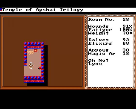 Temple of Apshai Trilogy Screenshot 38 (Amiga 500)