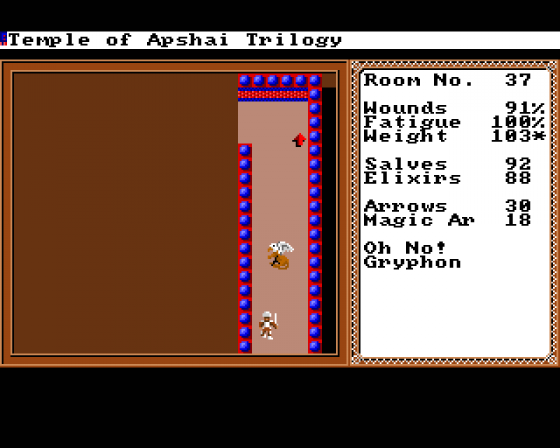 Temple of Apshai Trilogy Screenshot 41 (Amiga 500)