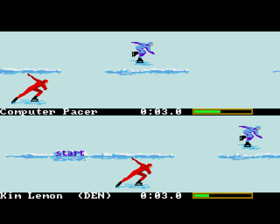 Winter Games Screenshot 6 (Amiga 500)