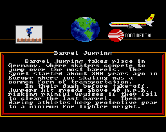 World Games Screenshot 6 (Amiga 500)