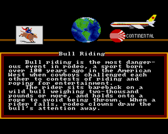 World Games Screenshot 8 (Amiga 500)