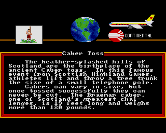 World Games Screenshot 14 (Amiga 500)