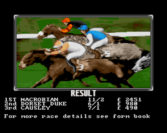 Stable Masters Screenshot 6 (Amiga 500)