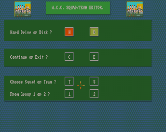 World Cup Cricket Masters Screenshot 6 (Amiga 500)