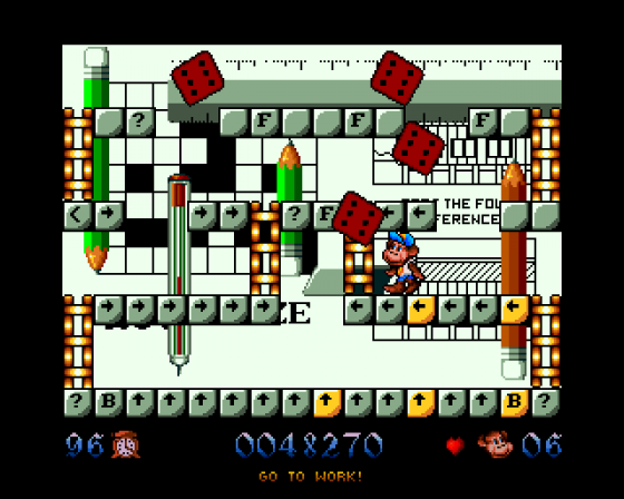 Charlie Chimp II: Monkey Mayhem Screenshot 5 (Amiga 500)