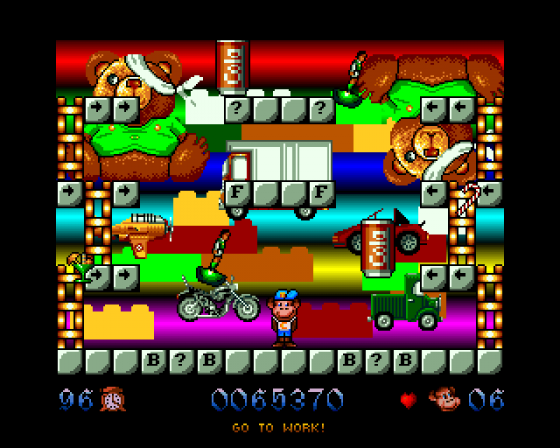 Charlie Chimp II: Monkey Mayhem Screenshot 6 (Amiga 500)