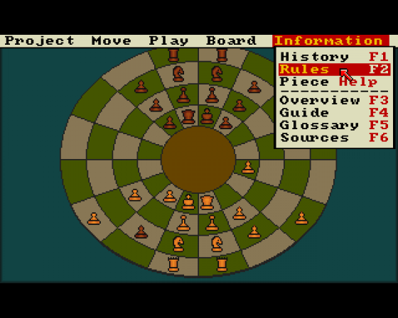 Distant Armies: A Playing History Of Chess Screenshot 6 (Amiga 500)