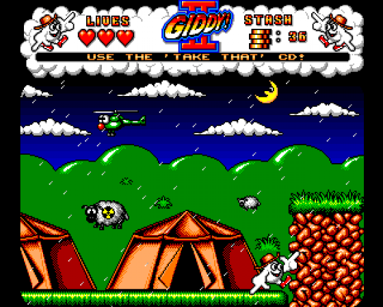 Giddy II: Hero in an Egg Shell Screenshot 8 (Amiga 500)