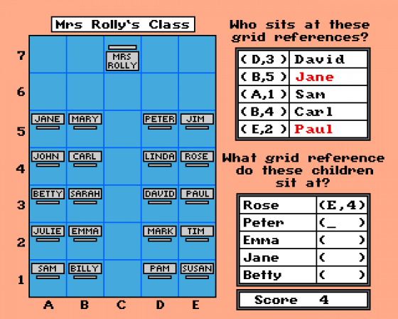 Maths Monkey Screenshot 8 (Amiga 500)